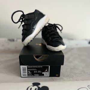 3C Baby Boy Black Low Top Jordan
